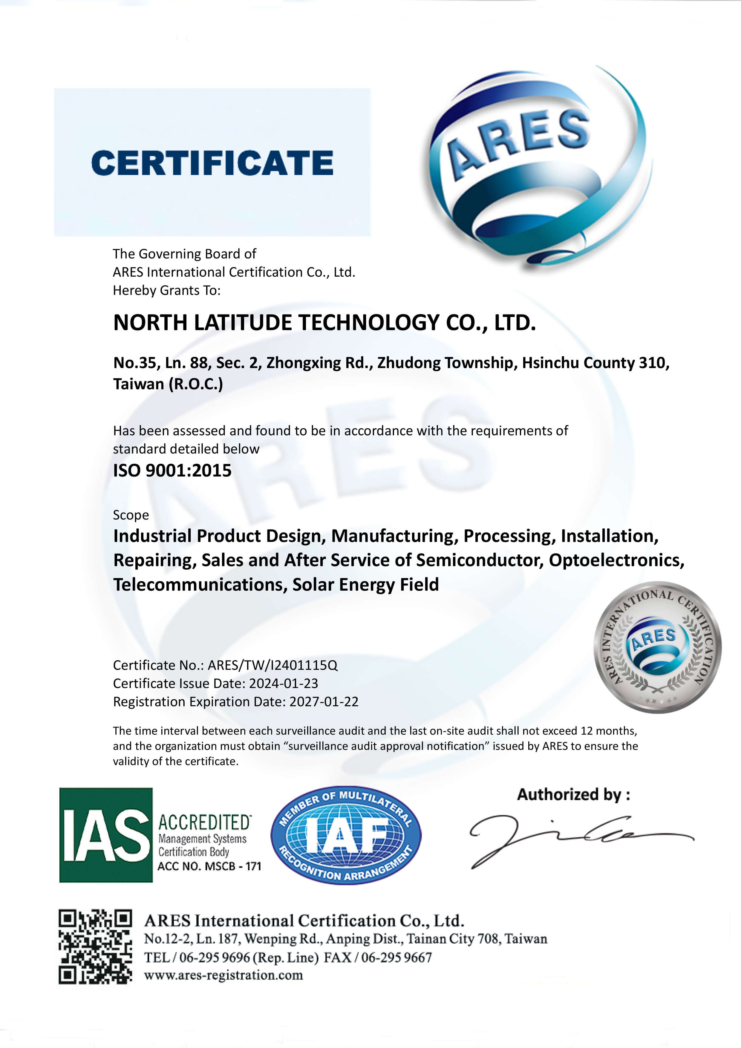 ISO 9001:2015